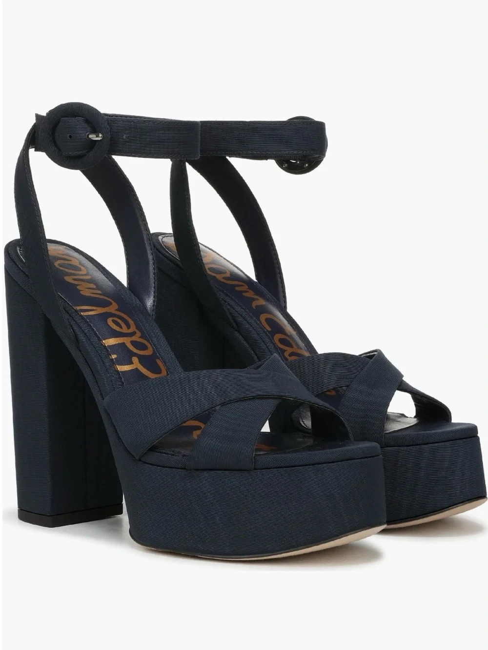Women’s Dark Blue Sam Edelman Platform Sandals